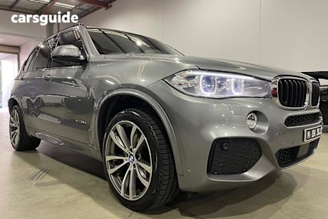 Grey 2016 BMW X5 Wagon Xdrive 30D