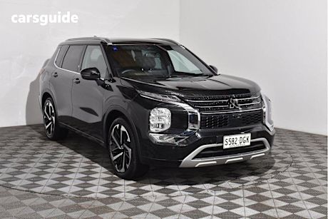 Black 2022 Mitsubishi Outlander Wagon Exceed Tourer 7 Seat (awd)