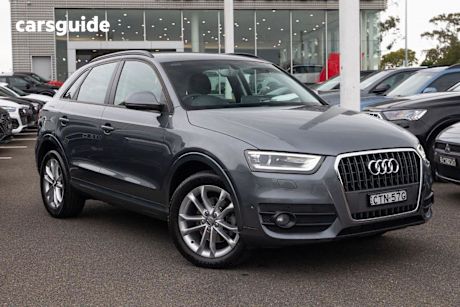 Grey 2014 Audi Q3 Wagon 1.4 Tfsi (110KW)