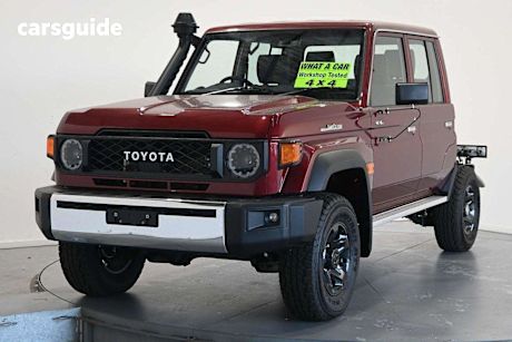 Red 2025 Toyota Landcruiser Wagon LC300 GXL (4X4)