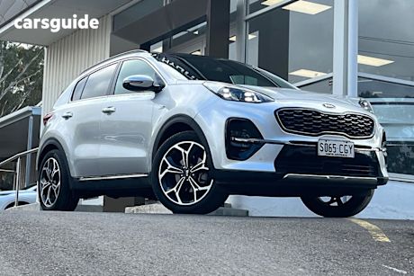 Silver 2019 Kia Sportage Wagon GT-Line (awd)