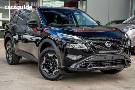Black 2024 Nissan X-Trail Wagon N-Trek (2WD)