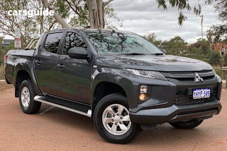 Grey 2021 Mitsubishi Triton Double Cab Pick Up Glx+ (4X4)