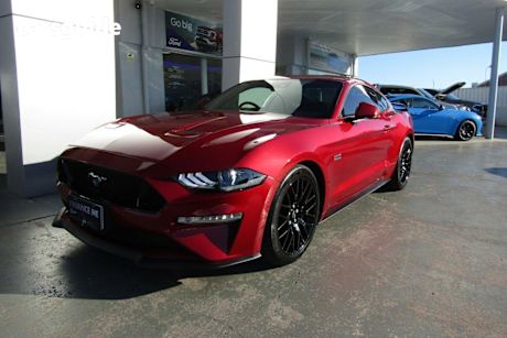 Red 2018 Ford Mustang Coupe Fastback GT 5.0 V8