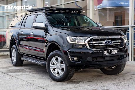 Black 2020 Ford Ranger Double Cab Pick Up Xlt 2.0 (4X4)