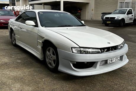 White 1996 Nissan 200SX Coupe Sports