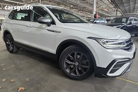 White 2023 Volkswagen Tiguan Wagon Allspace 110TSI Life
