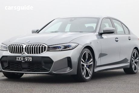 Grey 2022 BMW 330I Sedan M Sport