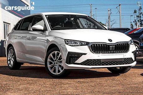 White 2025 Skoda Scala Hatch 85TSI SELECT F
