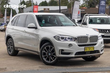 White 2016 BMW X5 Wagon Xdrive 30D
