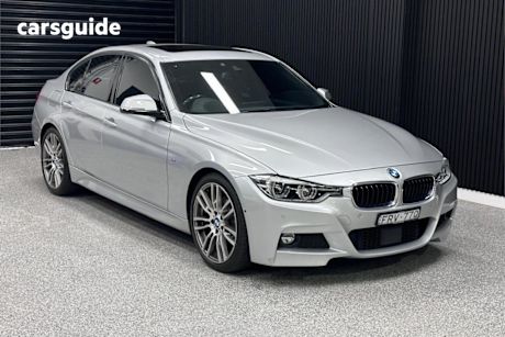 Silver 2015 BMW 330I Sedan Sport Line