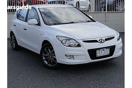 White 2012 Hyundai I30 Hatch SX F