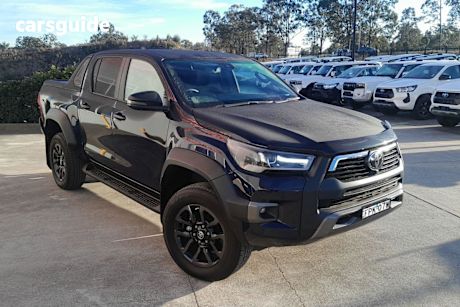 Blue 2024 Toyota Hilux OtherCar ROGUE 48V 4X4