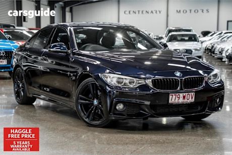 Blue 2016 BMW 420I Coupe Gran Coupe Modern Line