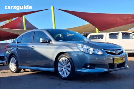 Green 2010 Subaru Liberty Sedan 3.6R Premium (sat)