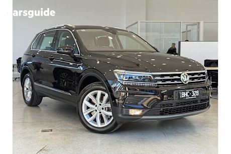Black 2019 Volkswagen Tiguan Wagon 132 TSI Comfortline