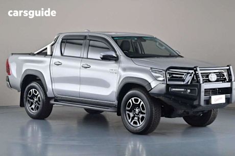 Silver 2023 Toyota Hilux Double Cab Pick Up SR5 (4X4)