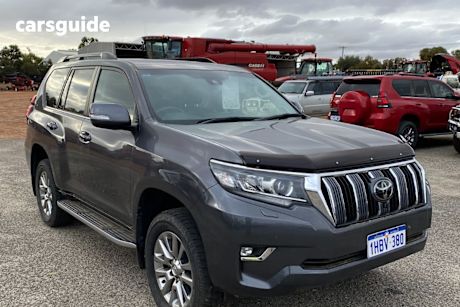Grey 2020 Toyota Landcruiser Prado Wagon VX