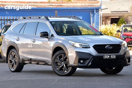 Silver 2021 Subaru Outback Wagon AWD Sport