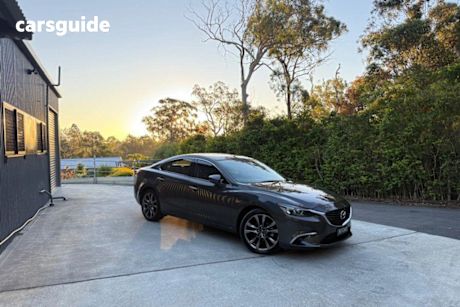 Grey 2017 Mazda 6 Sedan GT