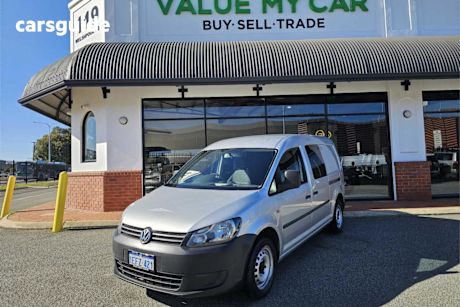 Silver 2013 Volkswagen Caddy Van Maxi TDI250