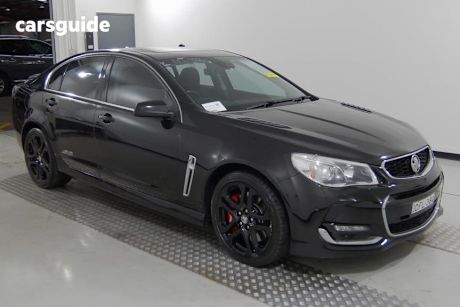Black 2016 Holden Commodore Sedan SS-V Redline