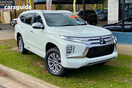 White 2022 Mitsubishi Pajero Sport Wagon GLX (4WD) 5 Seat