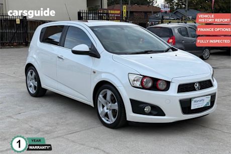 White 2012 Holden Barina Hatchback CDX