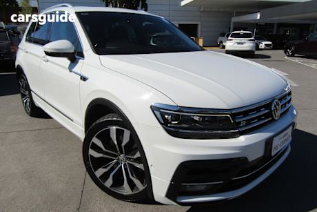 White 2018 Volkswagen Tiguan Wagon 162 TSI Highline