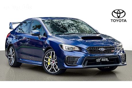 Blue 2020 Subaru WRX Sedan STI (awd)