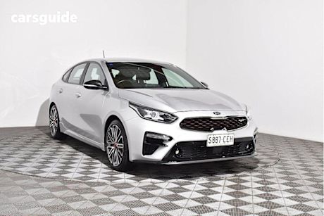 Silver 2019 Kia Cerato Hatchback GT Safety Pack