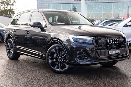 Black 2025 Audi Q7 Wagon 45 TDI Quattro Mhev