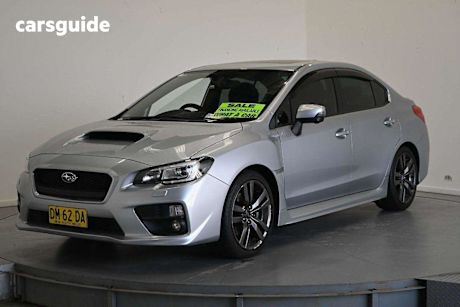 Silver 2016 Subaru WRX Sedan Premium (awd)