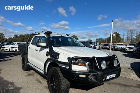 White 2015 Ford Ranger Dual Cab Utility XLS (4X4)