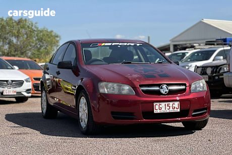 Burgundy 2008 Holden Commodore Sedan