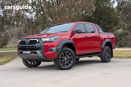 Red 2022 Toyota Hilux OtherCar ROGUE 4X4