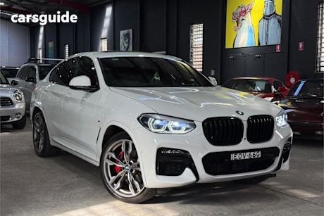 White 2021 BMW X4 Coupe M40I