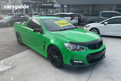 Green 2017 Holden UTE Utility SS-V Redline