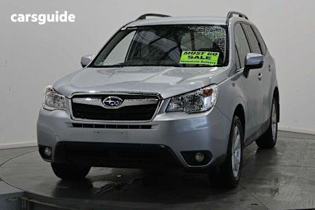 Silver 2015 Subaru Forester Wagon 2.5I-L