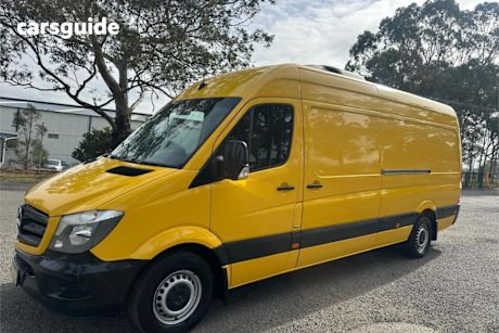 Yellow 2016 Mercedes-Benz Sprinter Commercial 313CDI Low Roof MWB 7G-Tronic