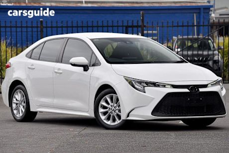 White 2022 Toyota Corolla Sedan Ascent Sport