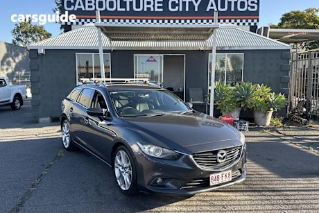 Grey 2013 Mazda 6 Wagon Touring