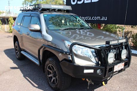 Beige 2017 Toyota Landcruiser Prado Wagon GXL (4X4)