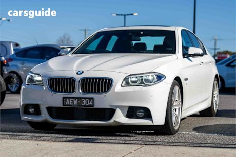 White 2015 BMW 528I Sedan Luxury Line