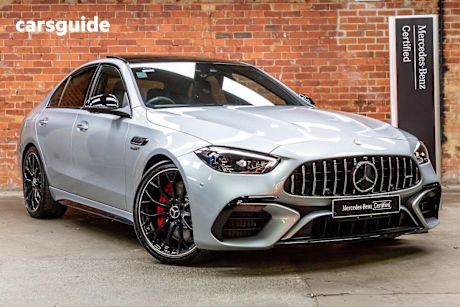 Silver 2024 Mercedes-Benz C63 Sedan S E Performance Mhev
