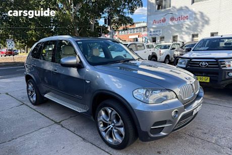 Grey 2011 BMW X5 Wagon Xdrive 40D Sport