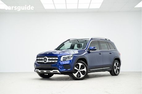 Blue 2020 Mercedes-Benz GLB-Class SUV GLB250 4WD