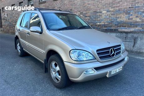 Brown 2002 Mercedes-Benz ML320 Wagon (4X4)