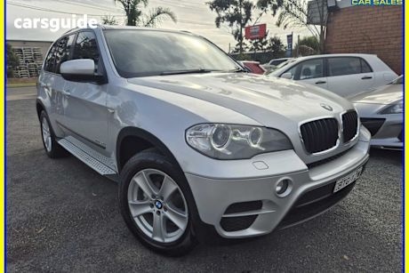 Silver 2011 BMW X5 Wagon Xdrive 30D