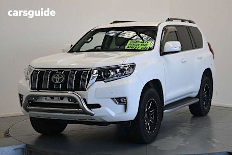 White 2019 Toyota Landcruiser Prado Wagon VX (4X4)